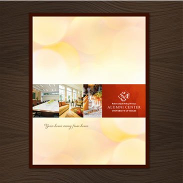 University of Miami Alumni Center brochure